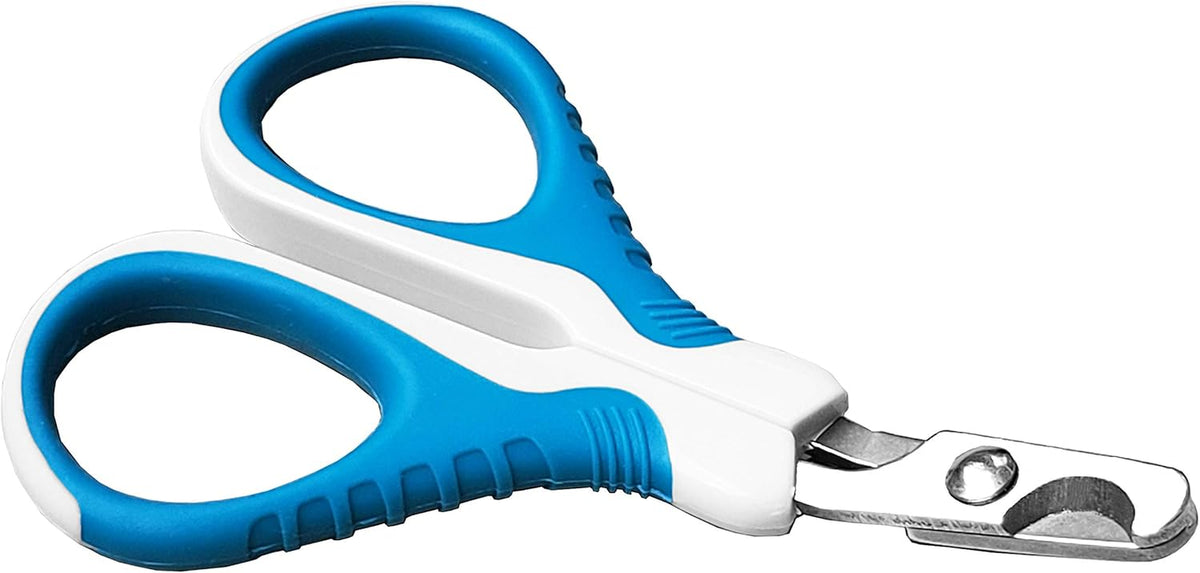 Professional Pet Nail Clippers and Trimmer - Best for Cats, Small Dogs and Any Small Pets. Sharp Angled Blade Pet Nail Trimmer Scissors.