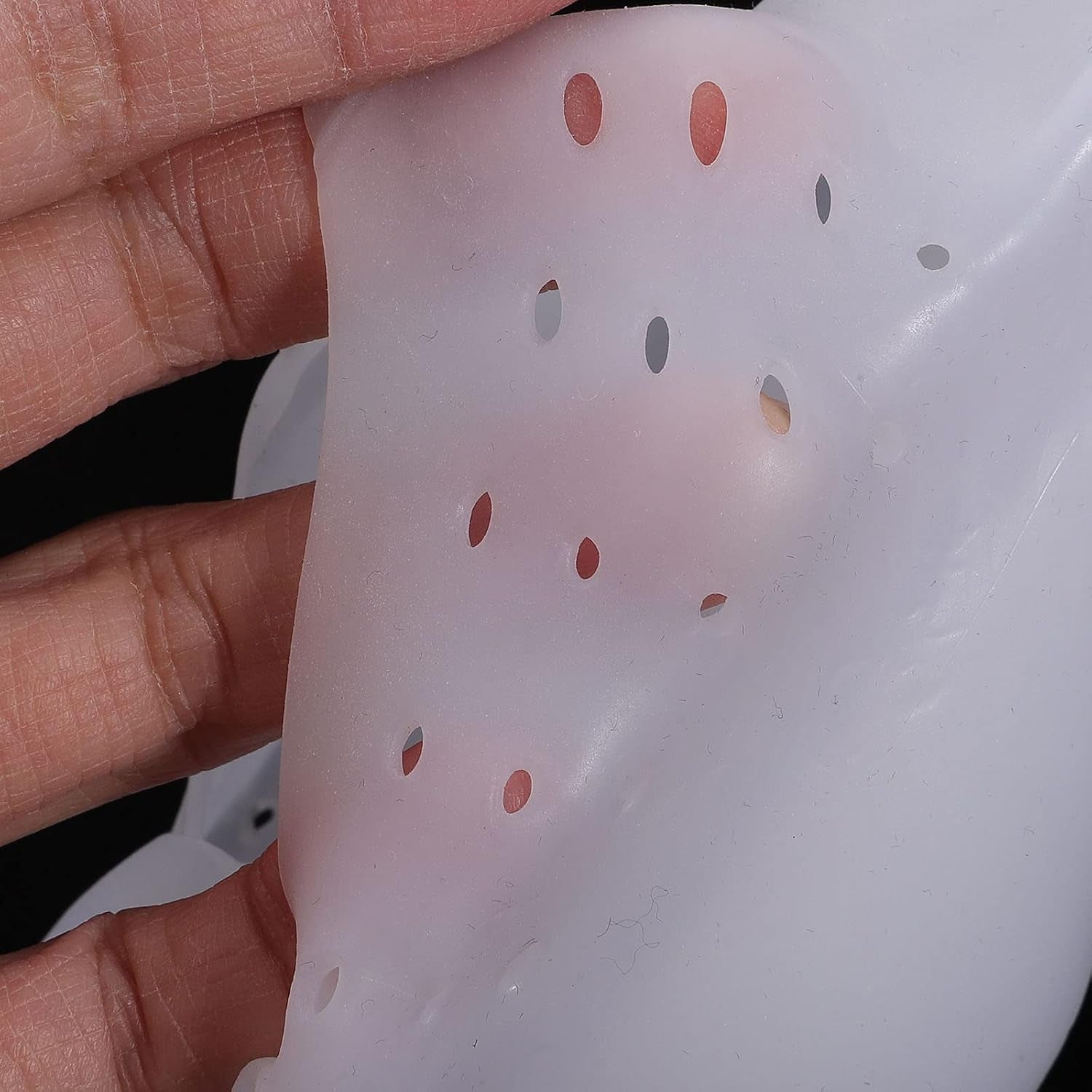 Invisible Heightening Heel Lift Insoles 1.65 Inch Silicone Inserts Lightweight Shoe Cushions for Men Women Fit Sneakers Boots Dress Shoes