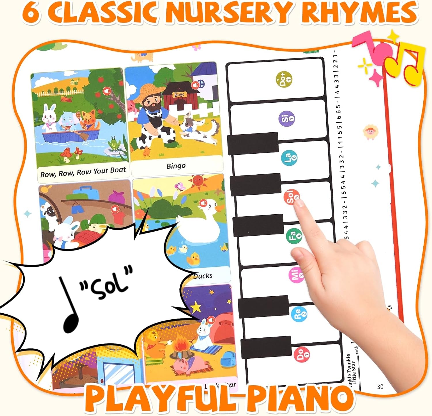 My First English Words Sound Book Toy, English Learning Talking Book, 470+ Words, 21 Themes, Press to Learn Phonics, Interactive Educational Books for 2-5 Year Olds