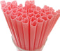 100Pcs Heart Shaped Pink Straws Disposable Cute Straw Individually Wrapped Plastic Pink Straw Party Birthday Party Kids Bridal Shower Wedding