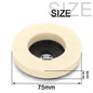 2/3/4/4.5/5 Inch Wool Polishing Wheel Buffing Pad for Angle Grinder Grinding Disc Metal Wood Stainless Steel Polishing Abrasives