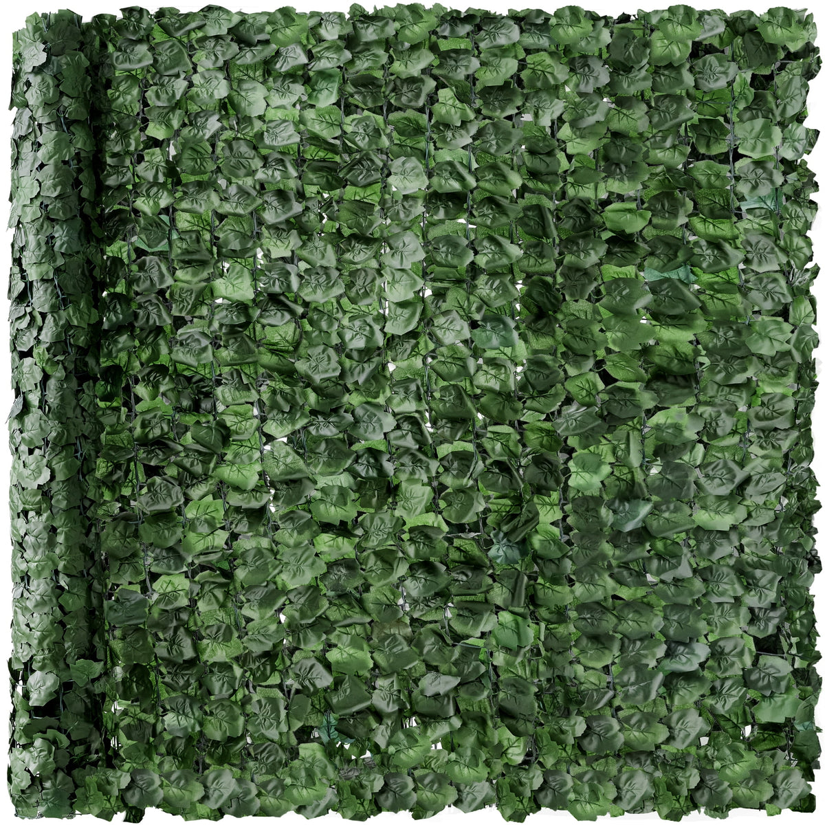 94X39In Artificial Faux Ivy Hedge Privacy Fence Screen for Outdoor Decor, Garden, Yard - Green