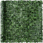 94X39In Artificial Faux Ivy Hedge Privacy Fence Screen for Outdoor Decor, Garden, Yard - Green
