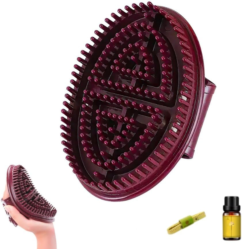 Meridian Brush Massage Brush, Beauty Salon Professional Custom Meridian Brush, Full Bodys Relaxation Comb Massage Tools