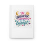 Hardcover "The Universe Conspires for My Benefit" Journal Matte