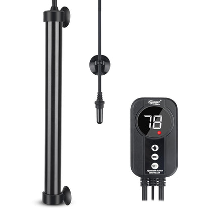 Hygger Marine Aquarium Heater 200W,Titanium Heater with Digital LED Controlle...