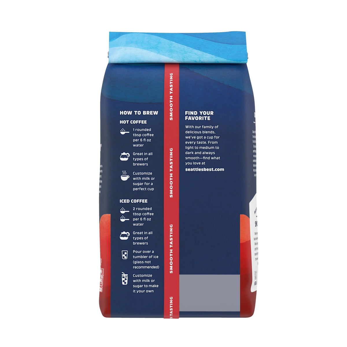 Seattle’S Best Coffee, Post Alley, Dark Roast, Ground Coffee, 100% Arabica, 20 Oz