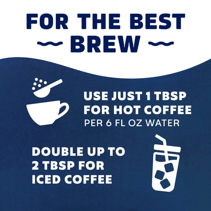 Henry'S Blend, Dark Roast Ground Coffee for Cold Brew or Hot Coffee 12 Oz