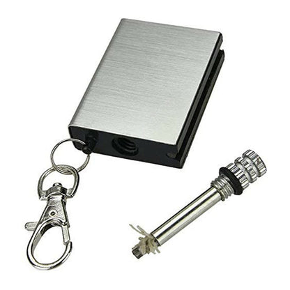 5 Lighter Flint Magnesium Emergency Fire Starter Camp Survival Refill Waterproof