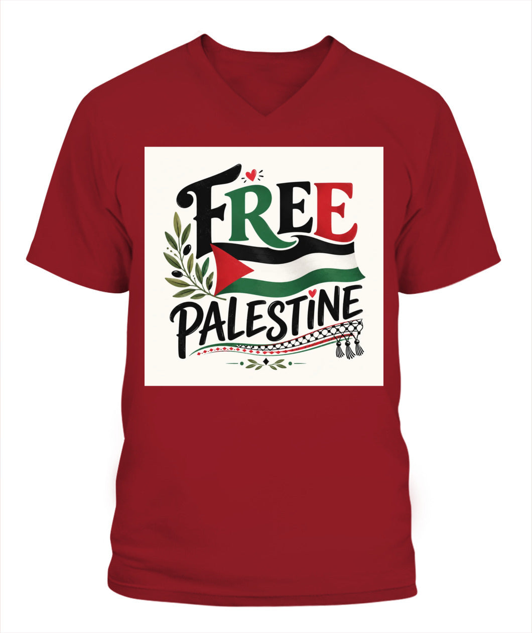 Unisex V-Neck T-Shirt | Bella + Canvas 3005 (US)