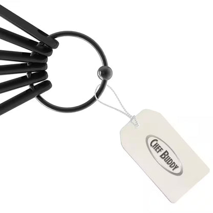 6-Piece Kitchen Utensil Set on Ring