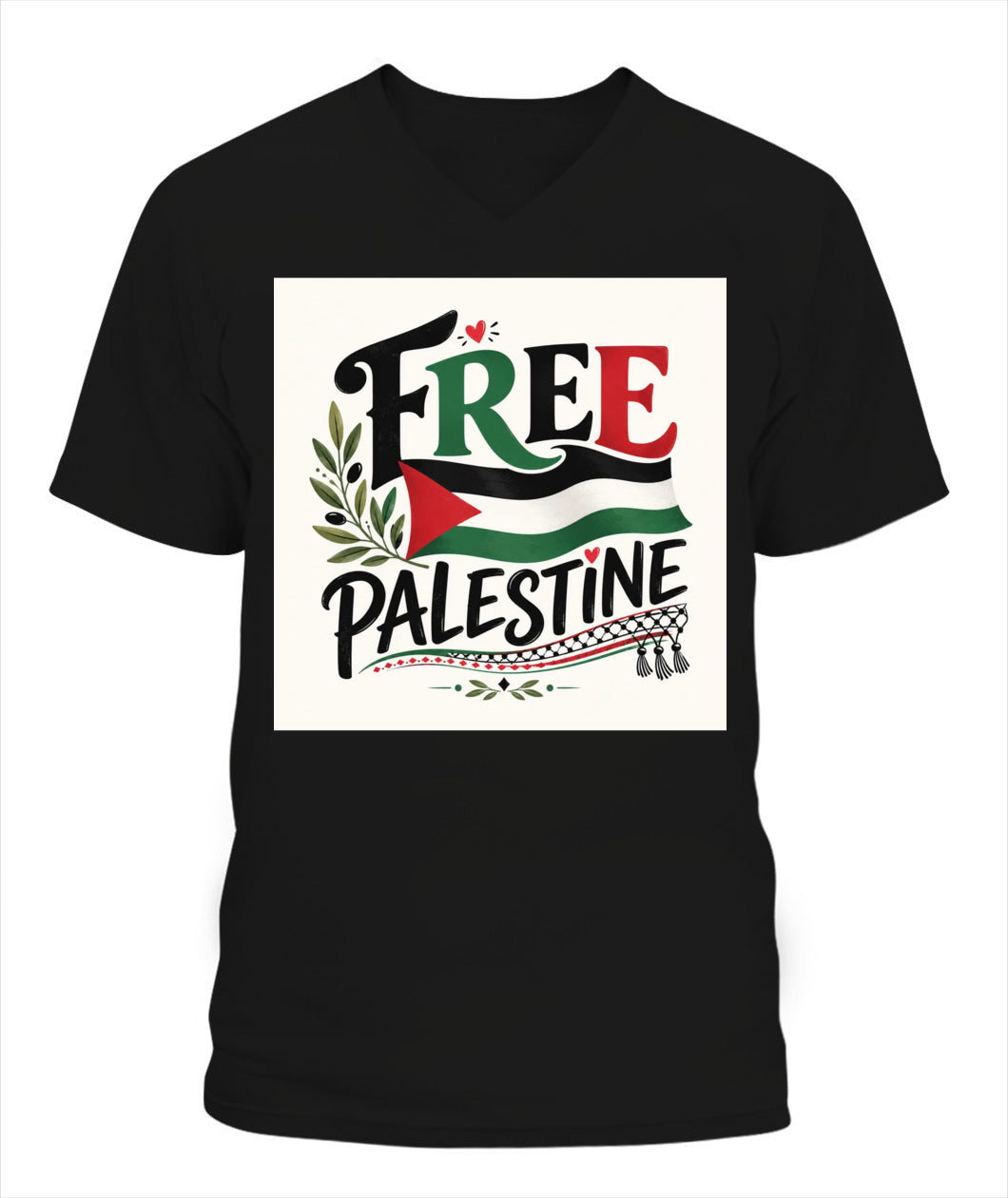 Unisex V-Neck T-Shirt | Bella + Canvas 3005 (US)