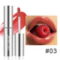 High Shine Lip Gloss Waterproof Smudge Proof Extended Wear Hydrating Raspberry Flavor Colorfast Lip Glaze