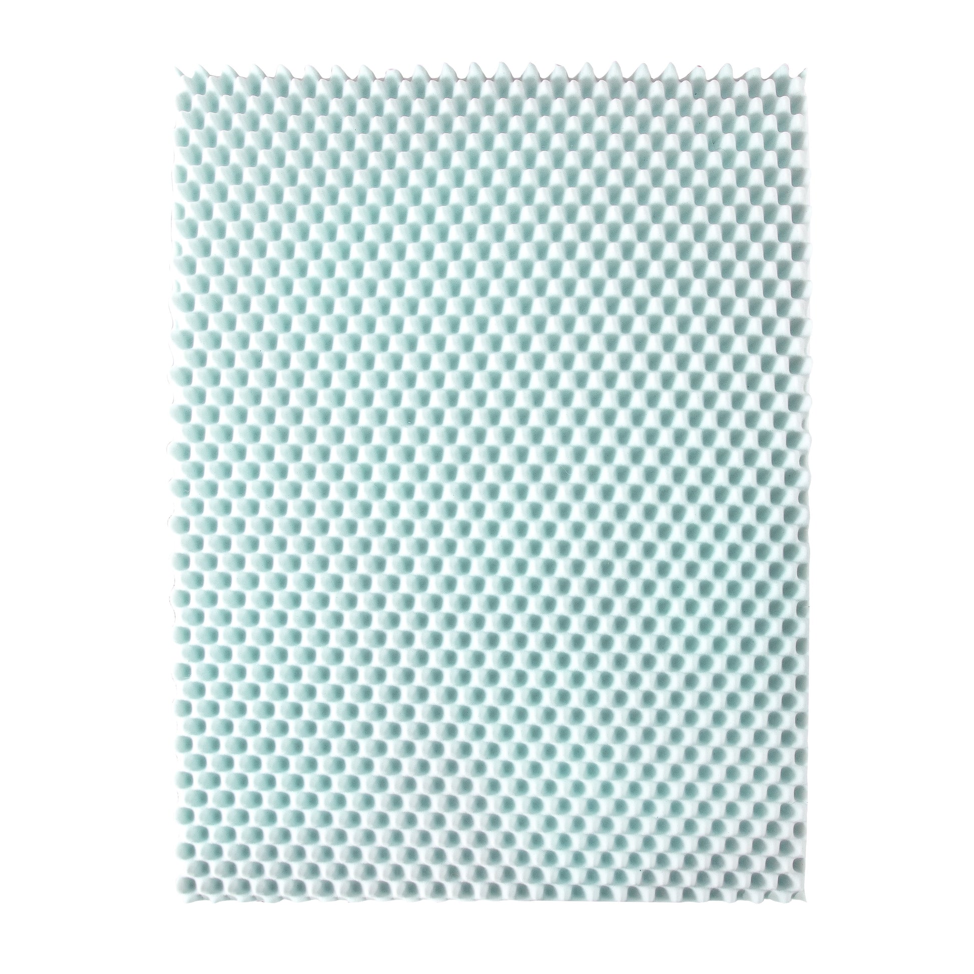 4" Cooling Gel Egg Crate Memory Foam Mattress Topper, Twin XL