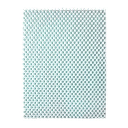 4" Cooling Gel Egg Crate Memory Foam Mattress Topper, Twin XL