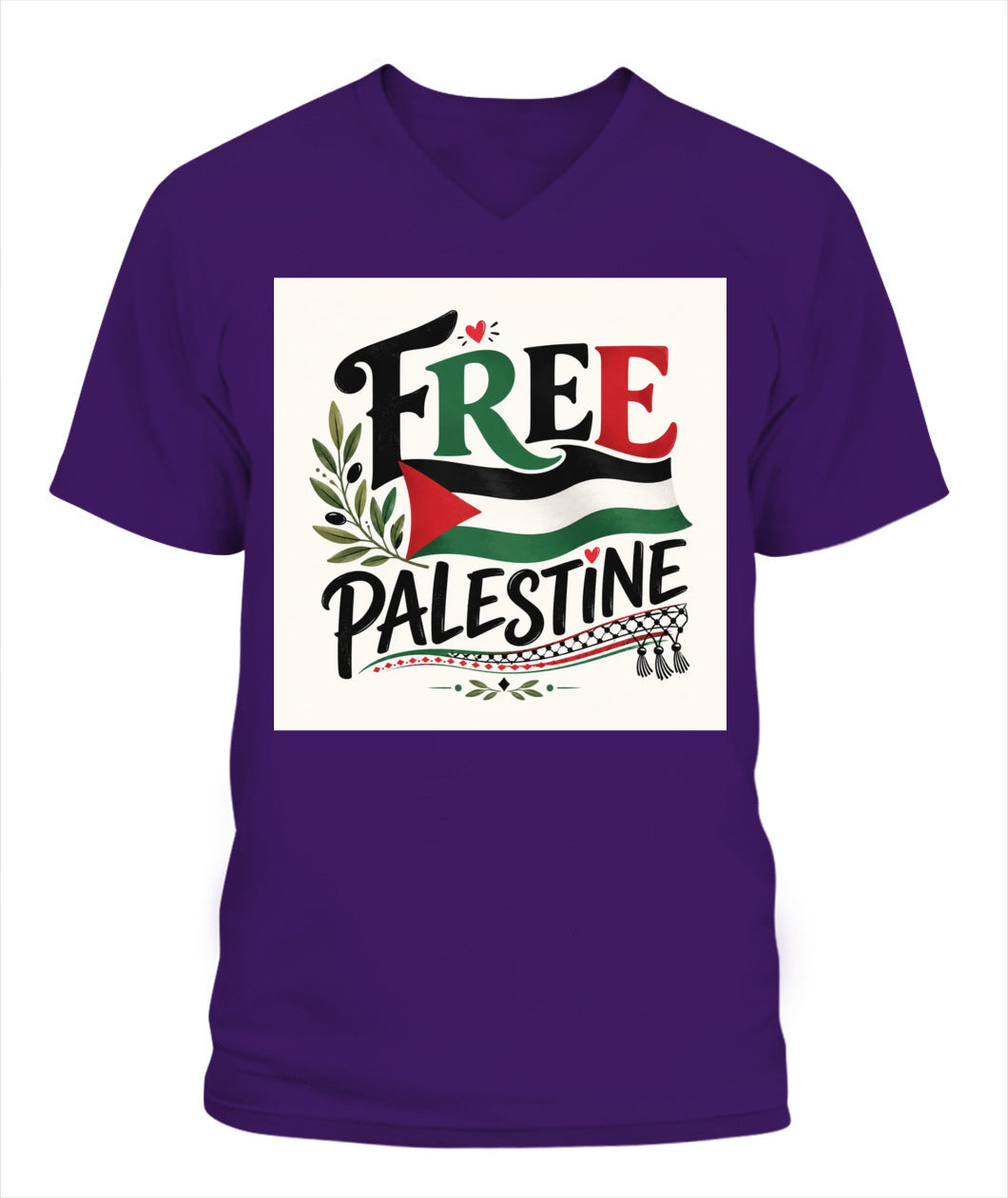 Unisex V-Neck T-Shirt | Bella + Canvas 3005 (US)