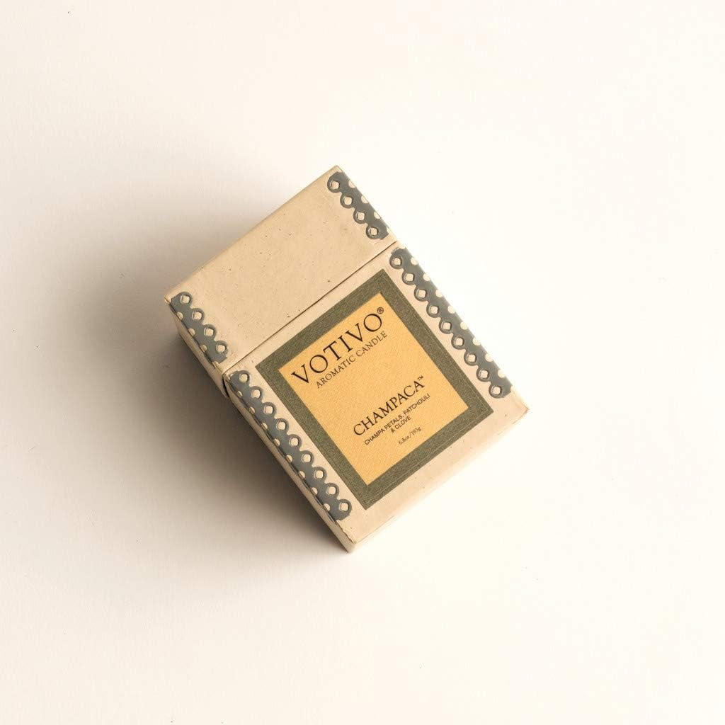 VOTIVO 6.8Oz Aromatic Candle-Champaca
