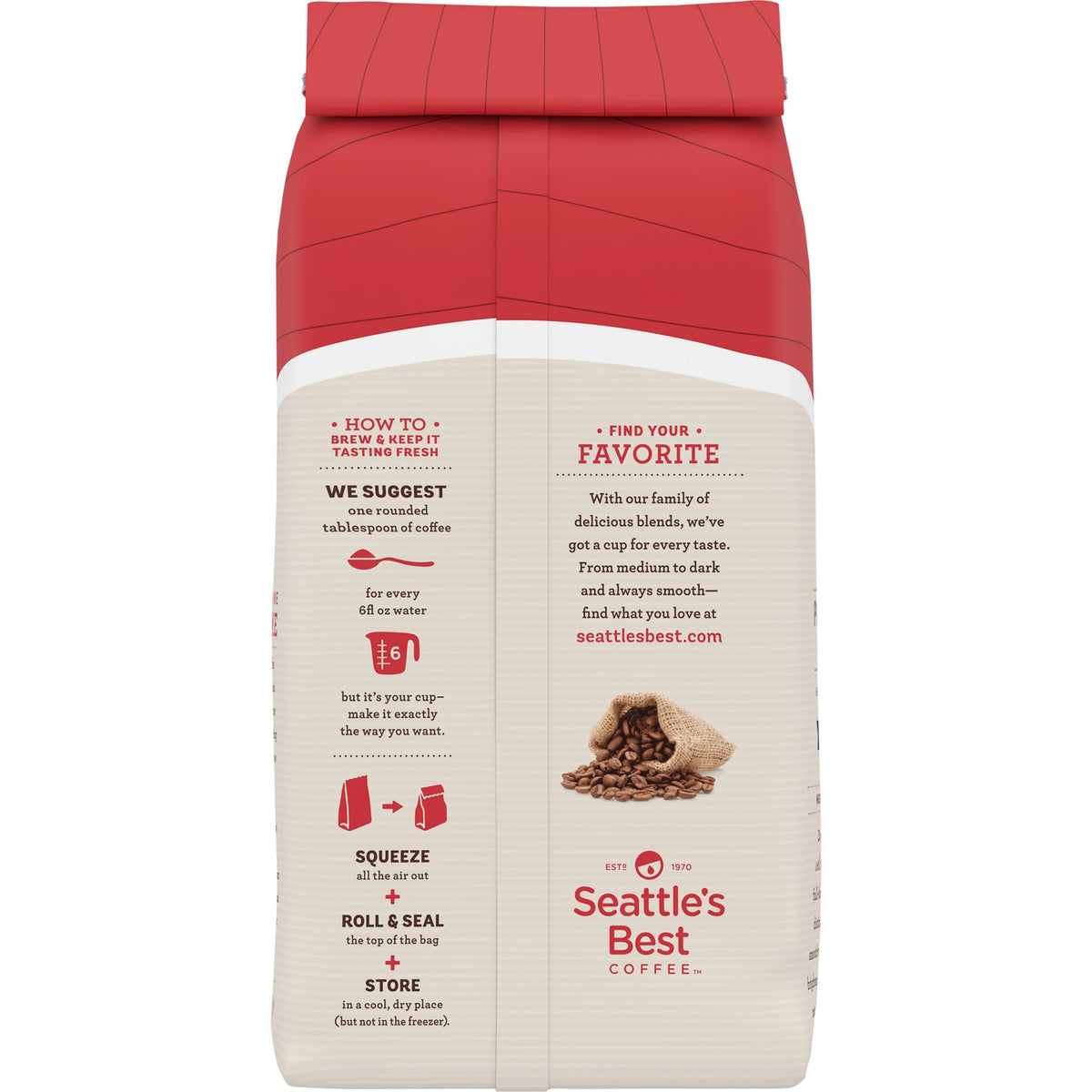 Arabica Beans Portside Blend, Medium Roast, Whole Bean Coffee, 12 Oz