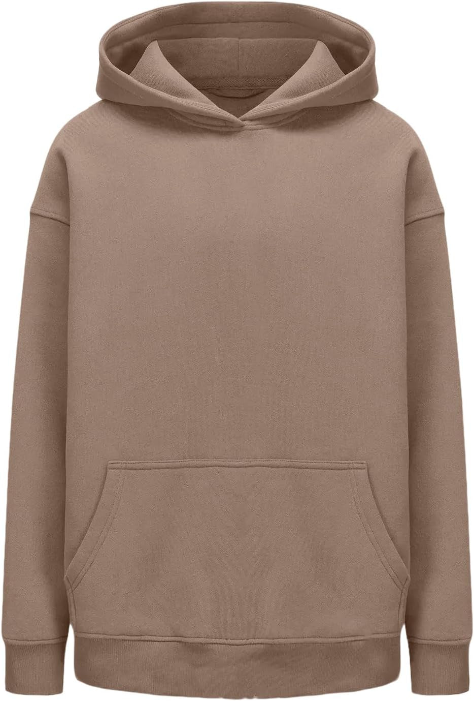 Crystal Mesh Back Hoodie Women Hollow Backless Oversized Sweatshirts with Pocket Y2K Party Sparkly Fleece Pullover