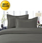 Celine Linen Best, Softest, Coziest Duvet Cover Ever! 1500 Series Egyptian Quality Luxury Super Soft WRINKLE FREE 3-Piece Duvet Cover Set , King/Cali King, Grey