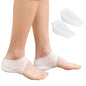 Invisible Heightening Heel Lift Insoles 1.65 Inch Silicone Inserts Lightweight Shoe Cushions for Men Women Fit Sneakers Boots Dress Shoes