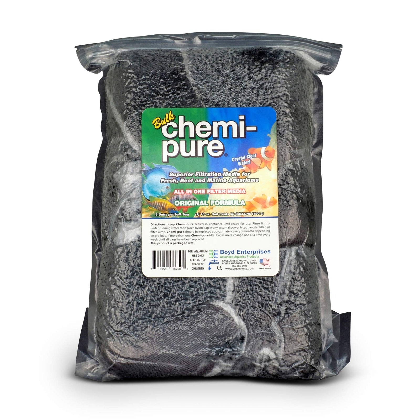 Boyd Enterprises ABE167507 Chemi-Pure Bulk Formula for Aquarium, 10-Ounce