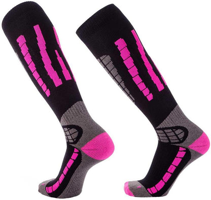 Ski Socks Warm Merino Wool - Best Lightweight Thin Ski Snowboard Sock Women Men