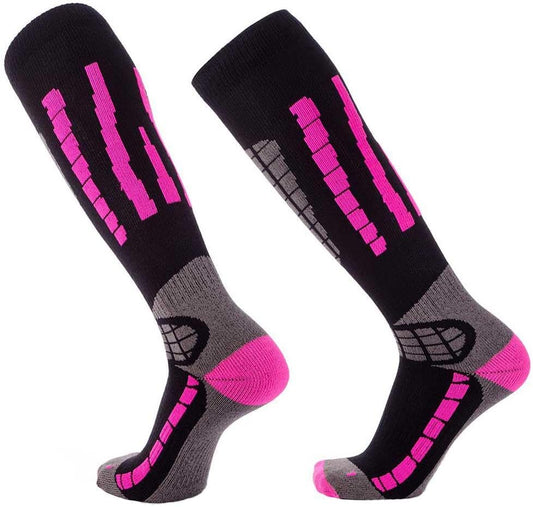 Ski Socks Warm Merino Wool - Best Lightweight Thin Ski Snowboard Sock Women Men