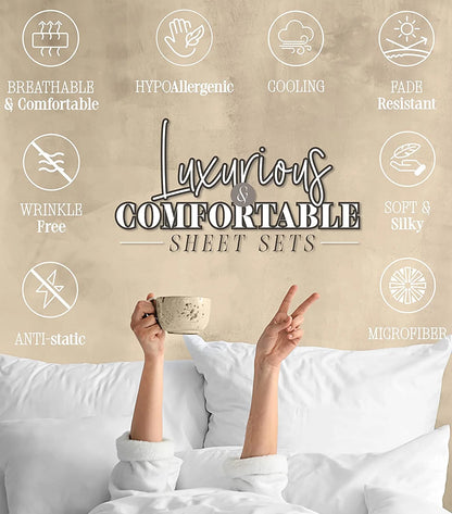 Celine Linen Best, Softest, Coziest Duvet Cover Ever! 1500 Series Egyptian Quality Luxury Super Soft WRINKLE FREE 3-Piece Duvet Cover Set , King/Cali King, Grey