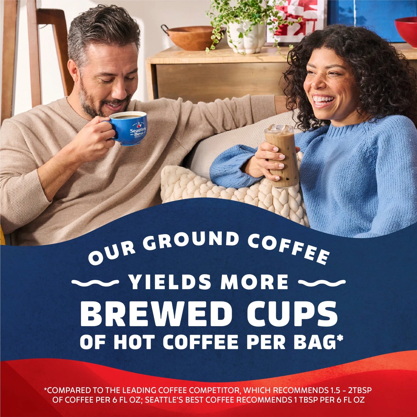 Henry'S Blend, Dark Roast Ground Coffee for Cold Brew or Hot Coffee 12 Oz
