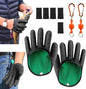 2Pcs Fishing Gloves with Magnet Release, Professional Catch Fish Gloves for Handling,Catching,Cleaning,Fisherman Fishing Accessories