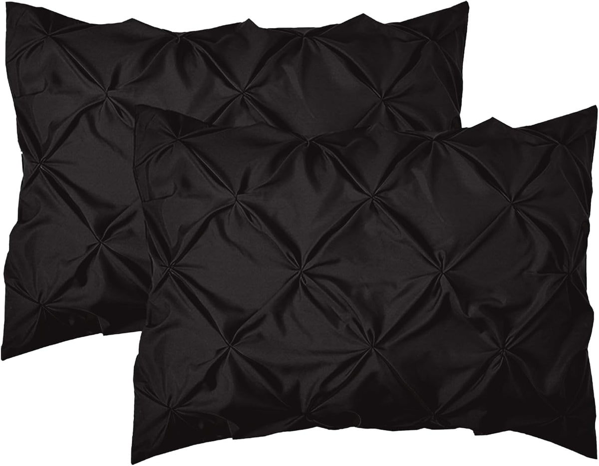 Luxury, Softest, Coziest 8-Piece Bed-In-A-Bag Comforter Set on Amazon Silky Soft Complete Set Includes Bed Sheet with Double Sided Storage Pockets, King/Cal King, Black