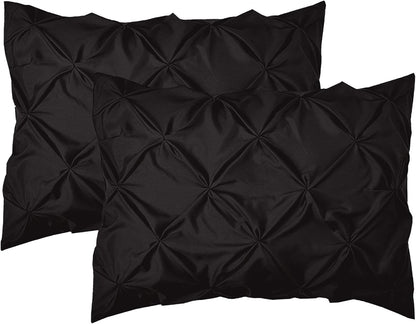 Luxury, Softest, Coziest 8-Piece Bed-In-A-Bag Comforter Set on Amazon Silky Soft Complete Set Includes Bed Sheet with Double Sided Storage Pockets, King/Cal King, Black