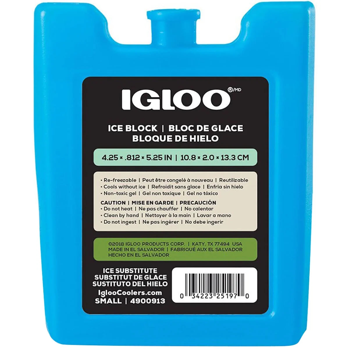 (12 Pack)  Maxcold Small Ice Freeze Block, Blue, Best Used for On-The-Go Snacks and Lunches to Keep Food Cool