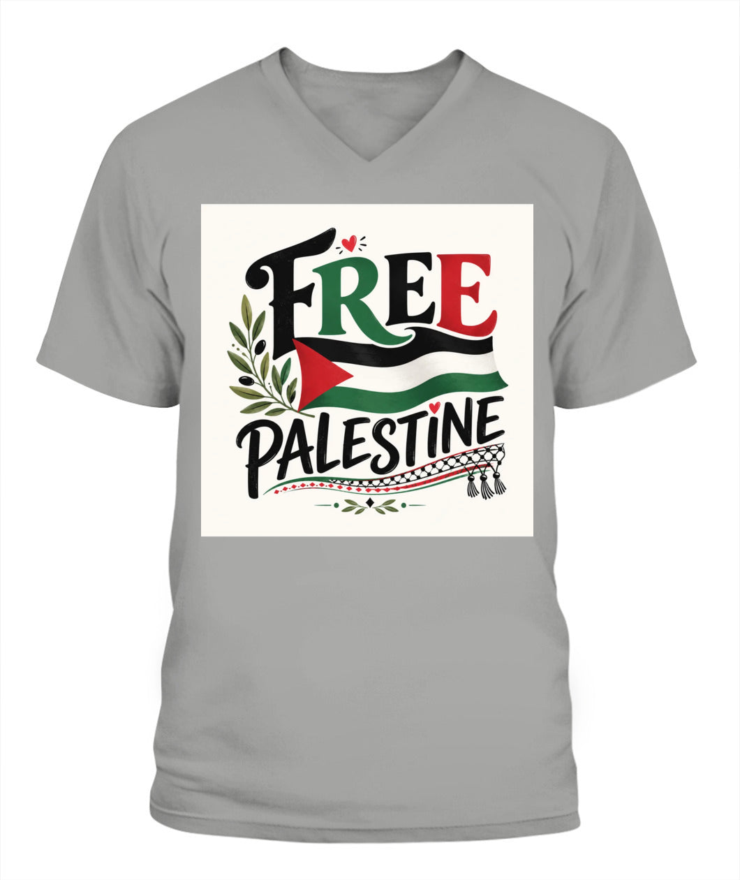 Unisex V-Neck T-Shirt | Bella + Canvas 3005 (US)