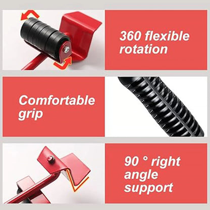 Furniture Lift Mover Tool Set Heavy Furniture Moving Sliders Appliance Rollers Heavy Duty Mover Dolly Sliders Tool Lifter