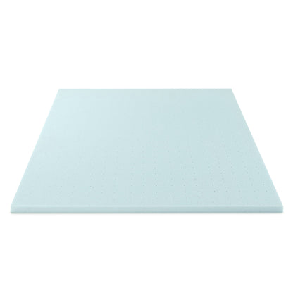 1.5" Cooling Gel Ventilated Memory Foam Mattress Topper, Twin-Xl