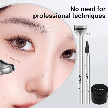 1 Set Eyelash Seal DIY Lower Lash Extension Stamps for Beginner Convenient Natural Simulation Mascara Stick Silicone Makeup Tool