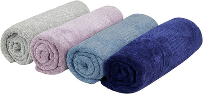 Bath Towel, Large Bathroom Towels 35X63 In, Super Absorbent Quick Drying Towels for Bathroom, Beach, Gym, Pool, 2 Count Navy Blue