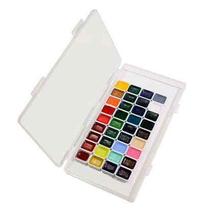Artist Watercolor Paint 130/98/60/24 Colors Art Set Professional Drawing Pigment Art Supplies Nail Art