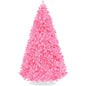 Artificial Christmas Tree, 9Ft Premium Unlit Pine Design, Dense Branches W/Easy Assembly - Pink