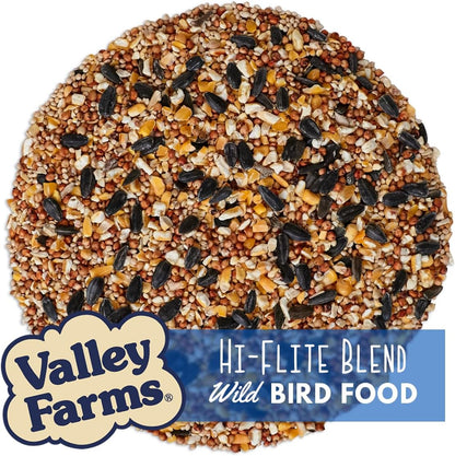 Hi-Flite Wild Bird Food - Best Seed Value for All Species of Birds for outside Bird Feeders (20 LB)