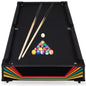 40In Tabletop Billiard Table, Pool Game Table W/ 2 Cue Sticks, Ball Set, Storage Bag - Arcade