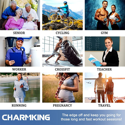 Compression Socks for Women & Men Circulation (3 Pairs) 15-20 Mmhg Is Best Support for Athletic Running Cycling