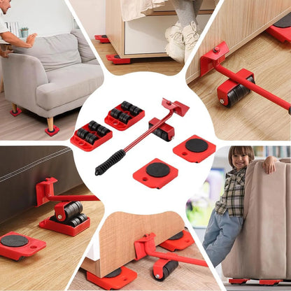 Furniture Lift Mover Tool Set Heavy Furniture Moving Sliders Appliance Rollers Heavy Duty Mover Dolly Sliders Tool Lifter
