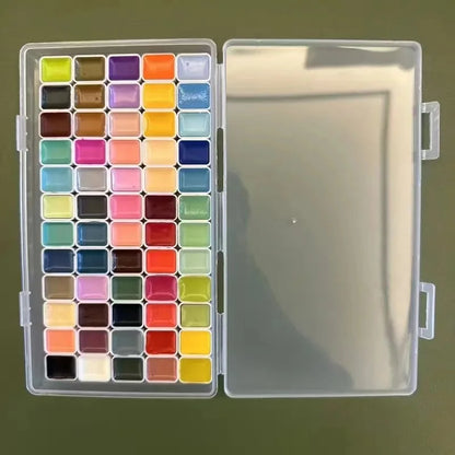 Artist Watercolor Paint 130/98/60/24 Colors Art Set Professional Drawing Pigment Art Supplies Nail Art